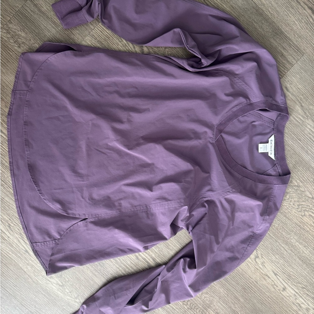 Purple Long Sleeve Top